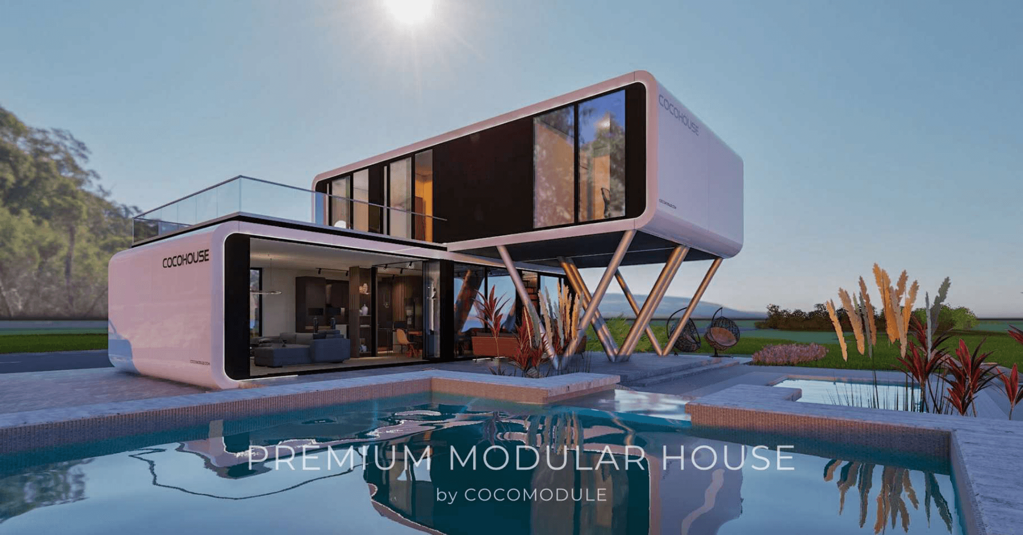 Cocomodule CH-140 Premium, dom modułowy