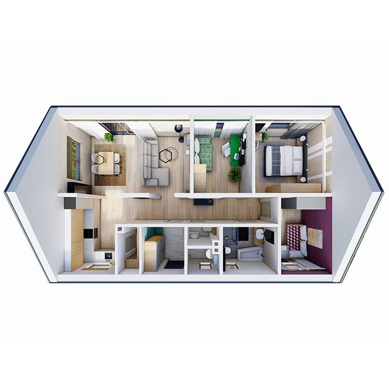 Dom modułowy DH110 – DomiHaus, zdjęcie 13