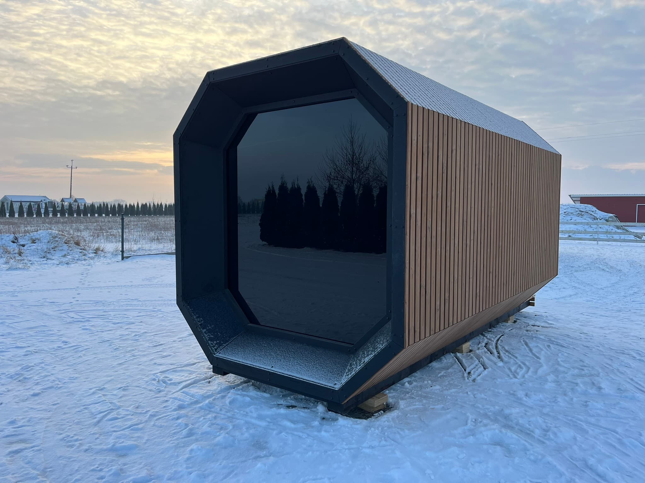 Sauna ogrodowa Qube – Wooden Dream House, zdjęcie 3