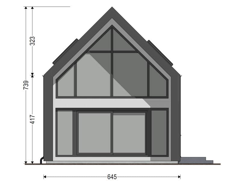 Dom modułowy DH70-2 – DomiHaus, zdjęcie 4