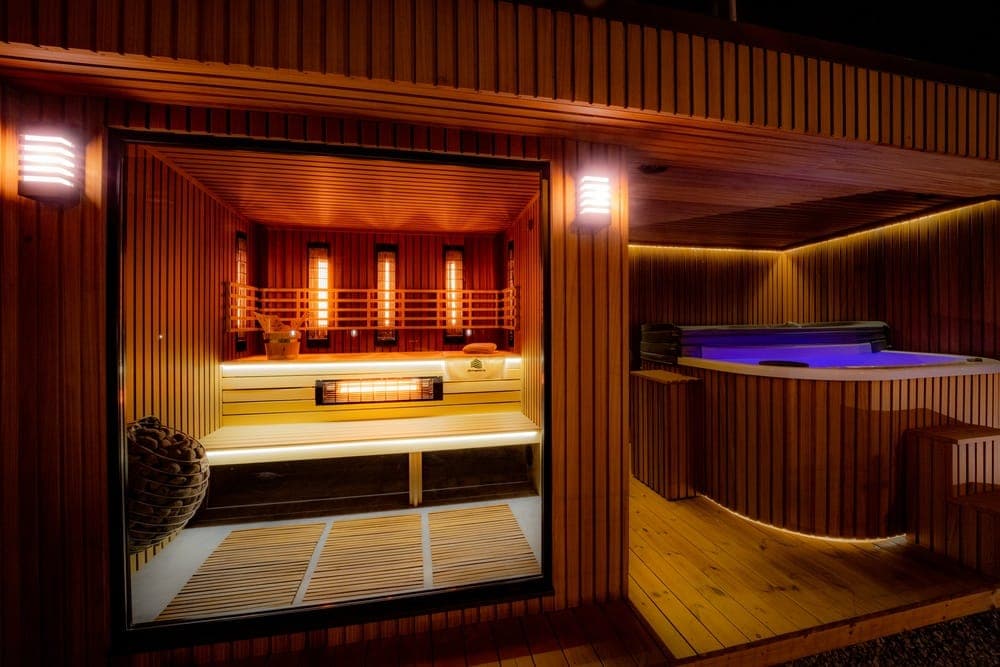 Sauna ogrodowa Relax 550 – Kora, zdjęcie 6