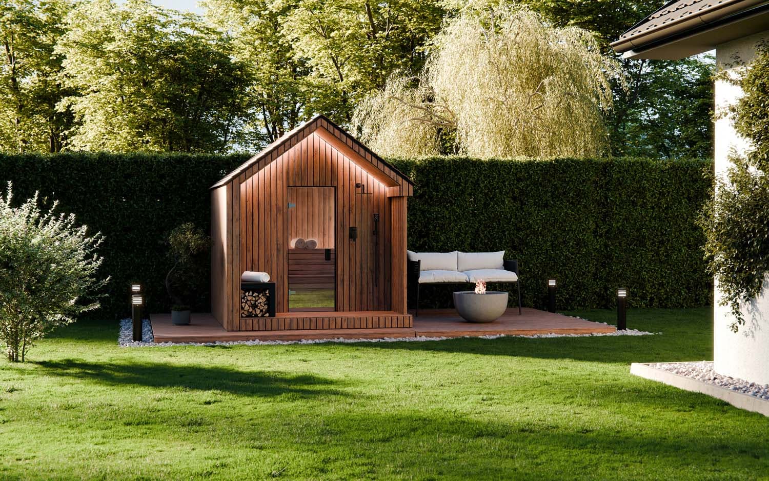 Sauna ogrodowa Loki – Wooden Dream House, zdjęcie 6