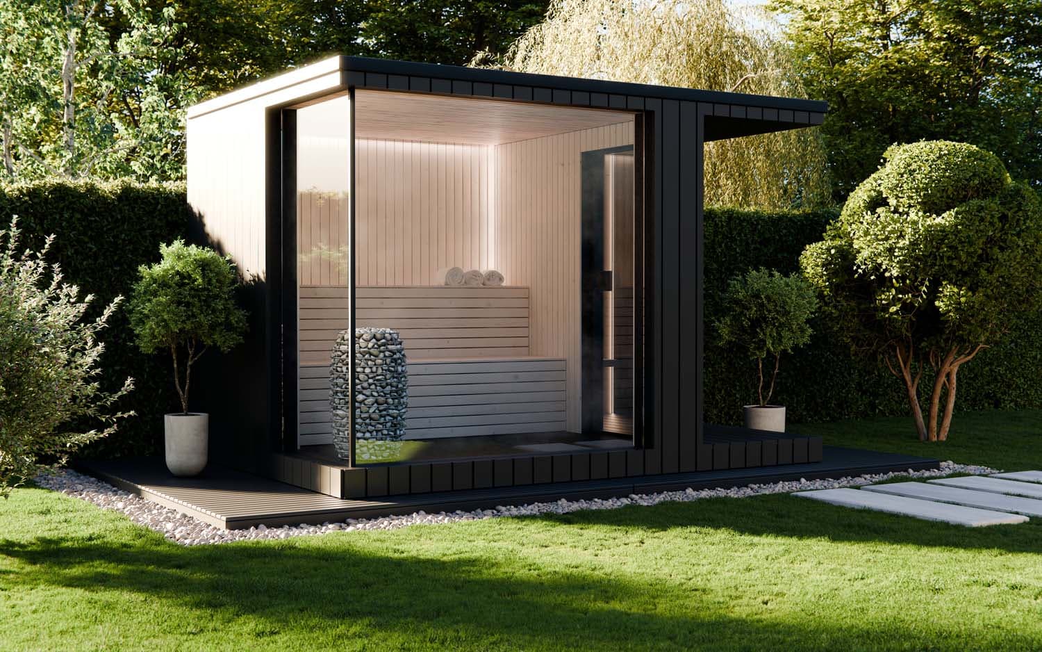 Sauna ogrodowa Harmony – Wooden Dream House, zdjęcie 3