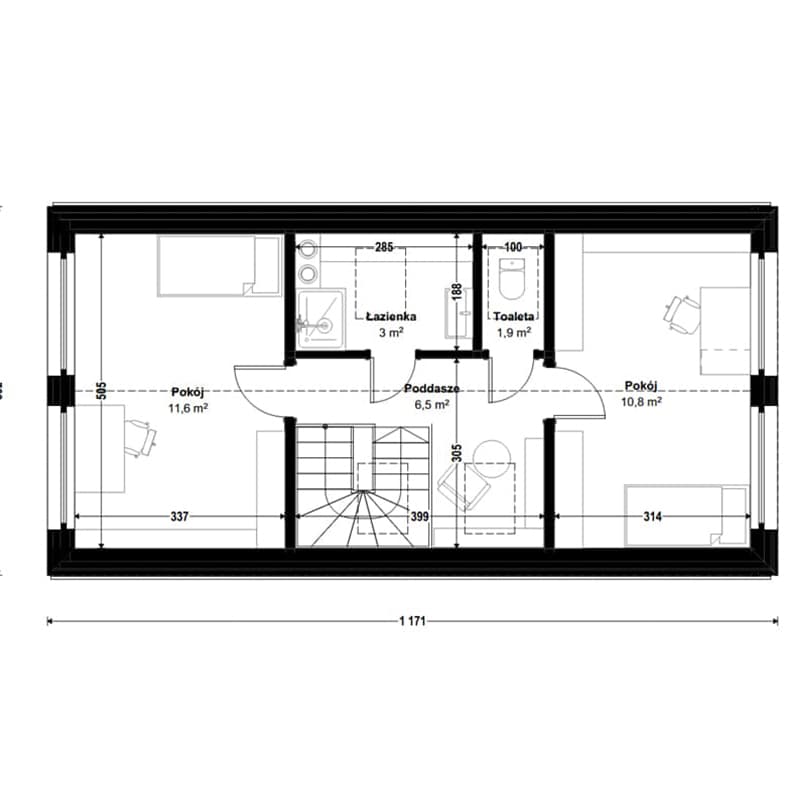 Dom modułowy DH70-4 – DomiHaus, zdjęcie 7
