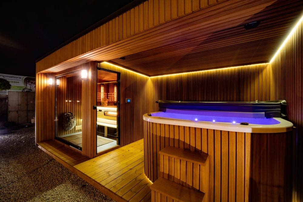 Sauna ogrodowa Relax 550 – Kora, zdjęcie 7