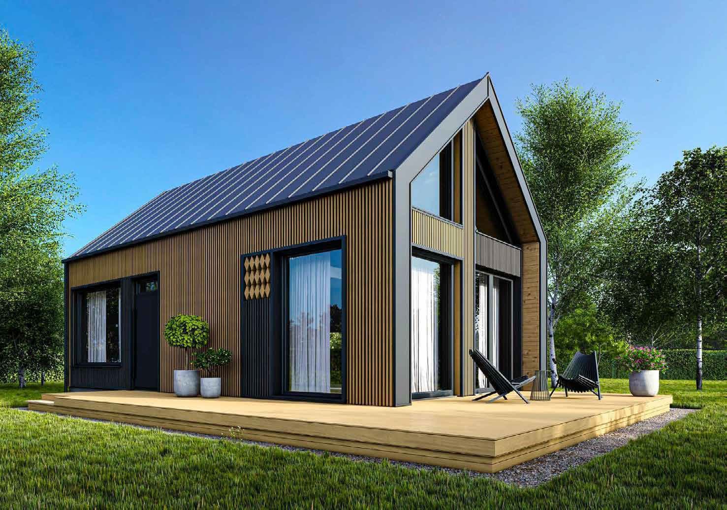 Dom modułowy Logbar Monako 67 A – Logbar Domy, zdjęcie 2