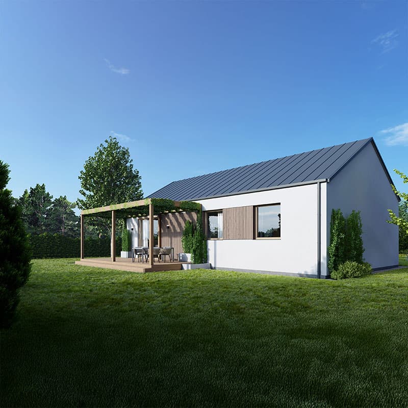 Dom modułowy DH115 – DomiHaus, zdjęcie 6