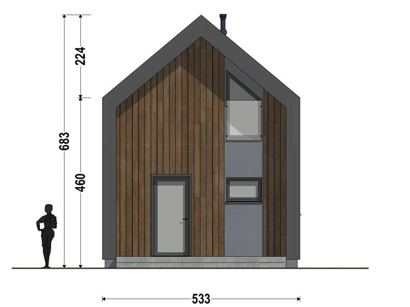 Dom modułowy DH44 – DomiHaus, zdjęcie 4