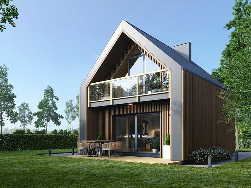 Dom modułowy DH47 – DomiHaus, zdjęcie 2