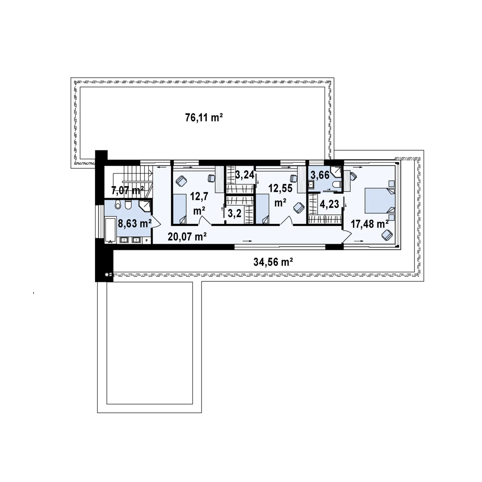 Grundriss FrameDEV 8, Ansicht 2