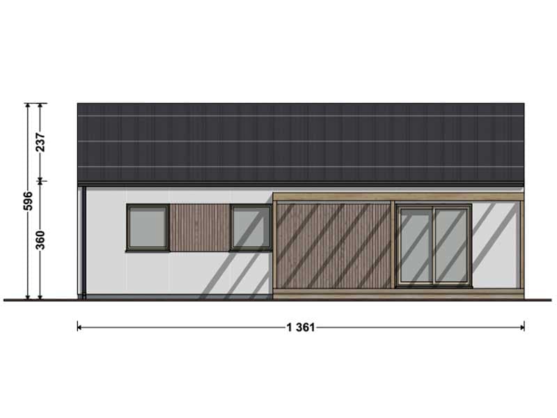 Dom modułowy DH110 – DomiHaus, zdjęcie 6