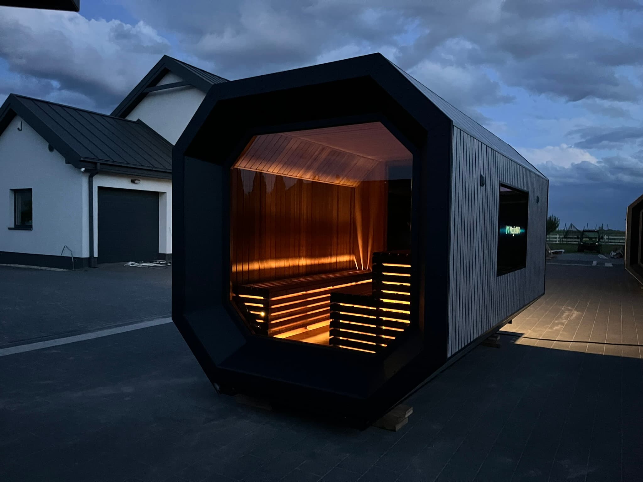 Sauna ogrodowa Qube – Wooden Dream House, zdjęcie 2