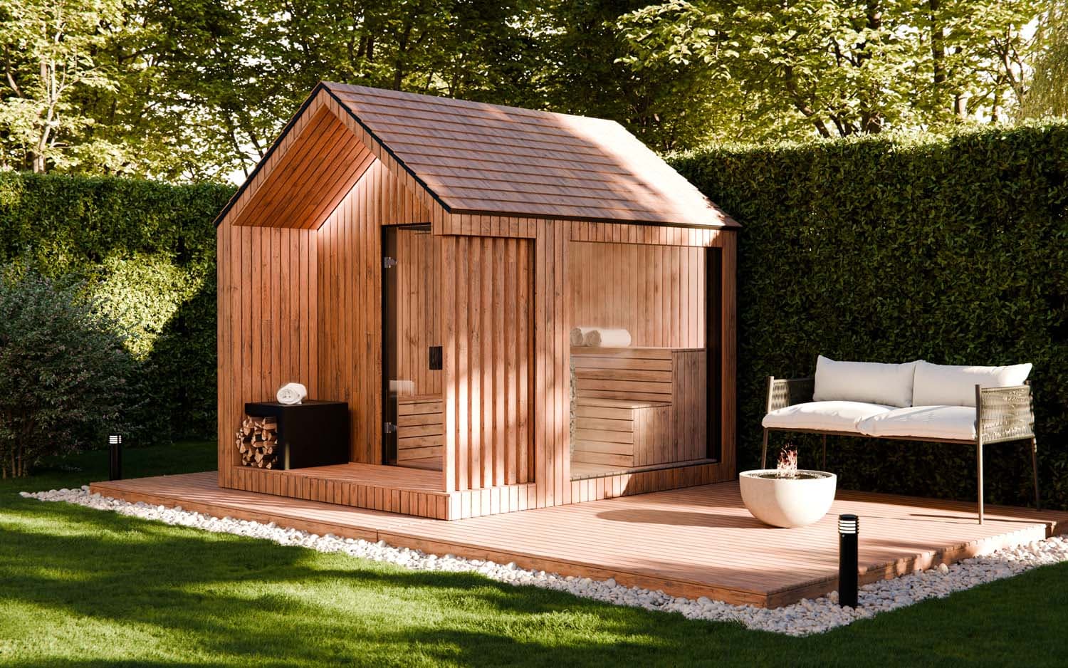 Sauna ogrodowa Loki – Wooden Dream House, zdjęcie 5