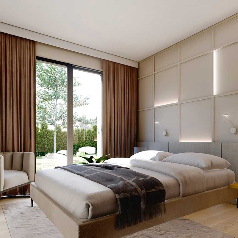 Dom modułowy DH127U z garażem dwustanowiskowym – DomiHaus, zdjęcie 10