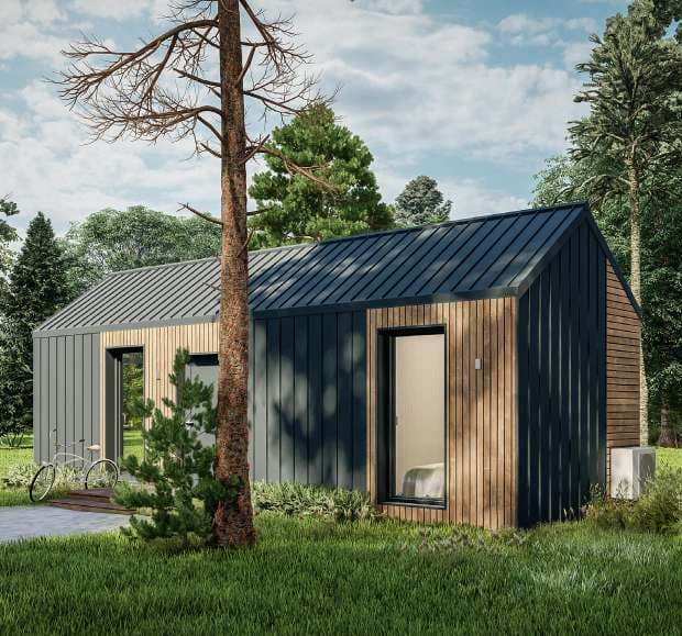 Dom modułowy Fjord 35m² (1 sypialnia) – MOHO, zdjęcie 2