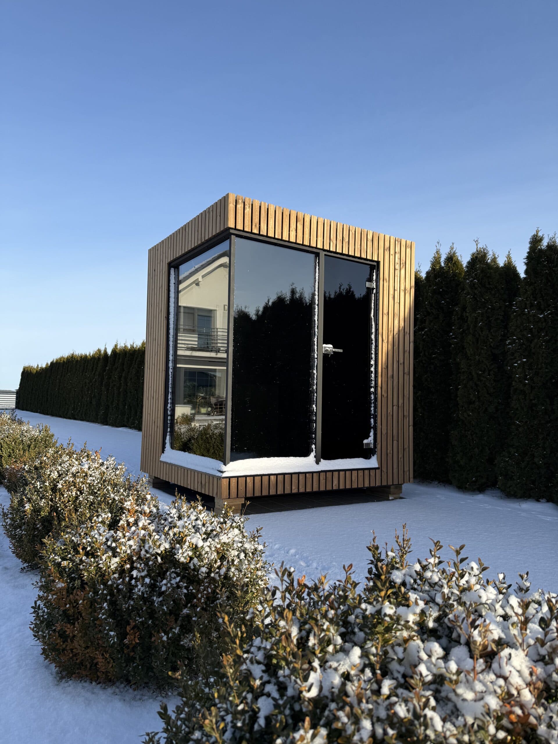 Sauna ogrodowa Qubit – Wooden Dream House, zdjęcie 3