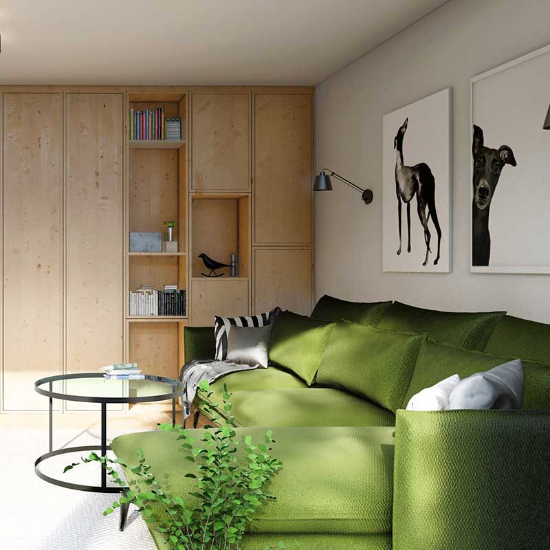Dom modułowy DH47-2P z przedsionkiem – DomiHaus, zdjęcie 13