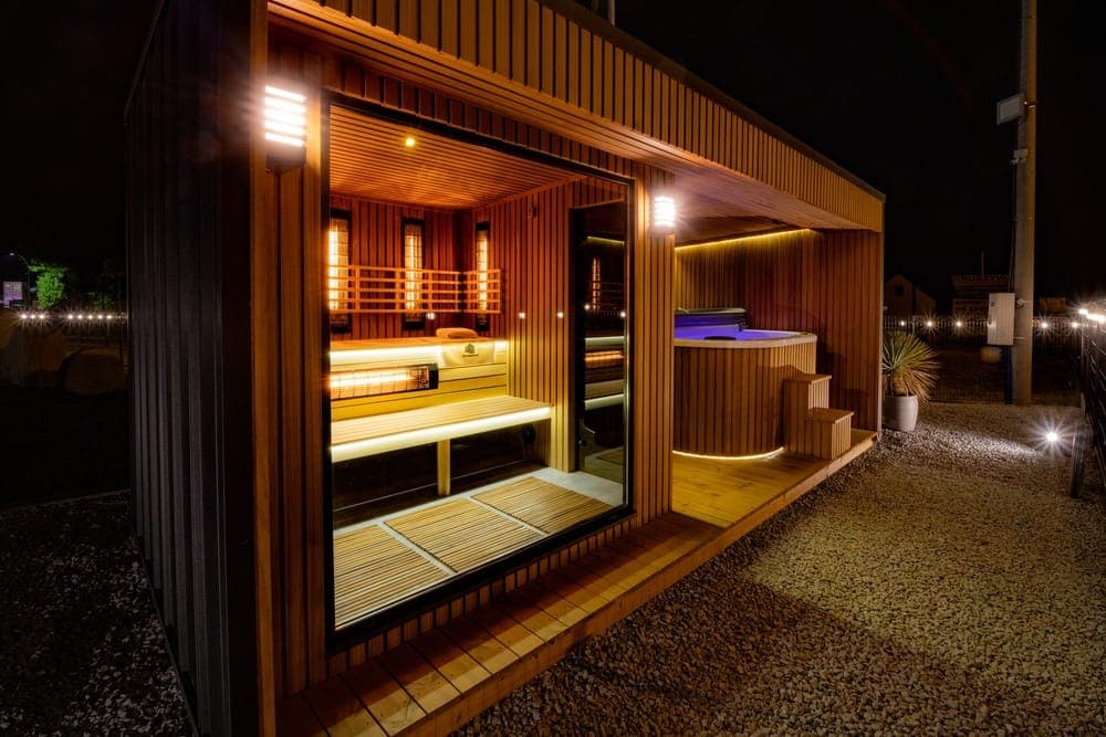 Sauna ogrodowa Relax 550 – Kora, zdjęcie 10
