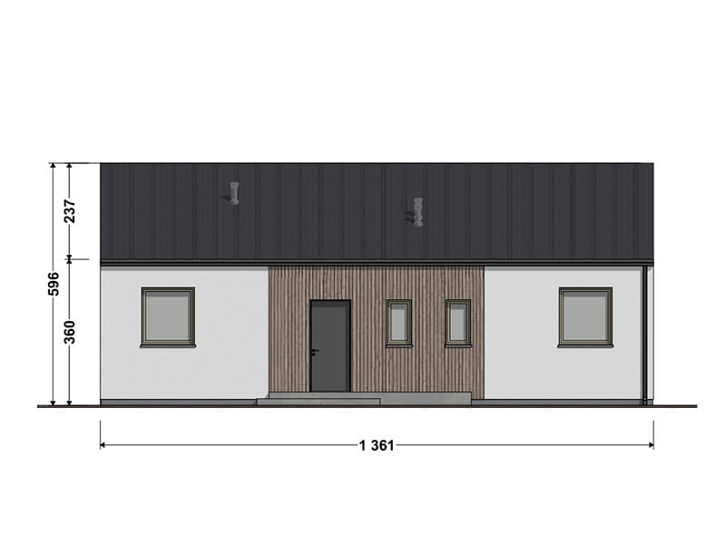 Dom modułowy DH110 – DomiHaus, zdjęcie 4