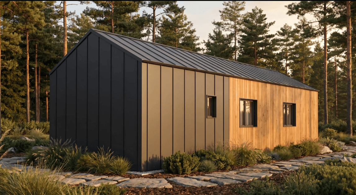 Dom modułowy Pomerania 40 – Steel House, zdjęcie 2