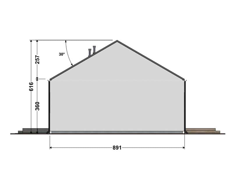 Dom modułowy DH127 – DomiHaus, zdjęcie 5