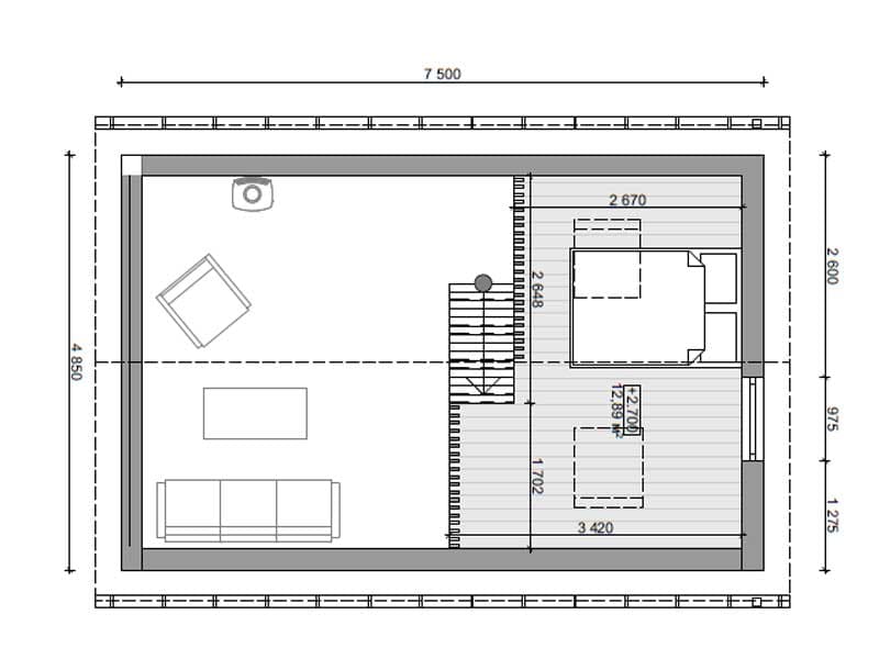 Dom modułowy DH35-1 – DomiHaus, zdjęcie 5