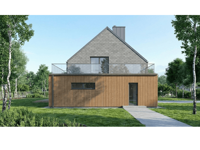 Dom modułowy DH174 – DomiHaus, zdjęcie 3