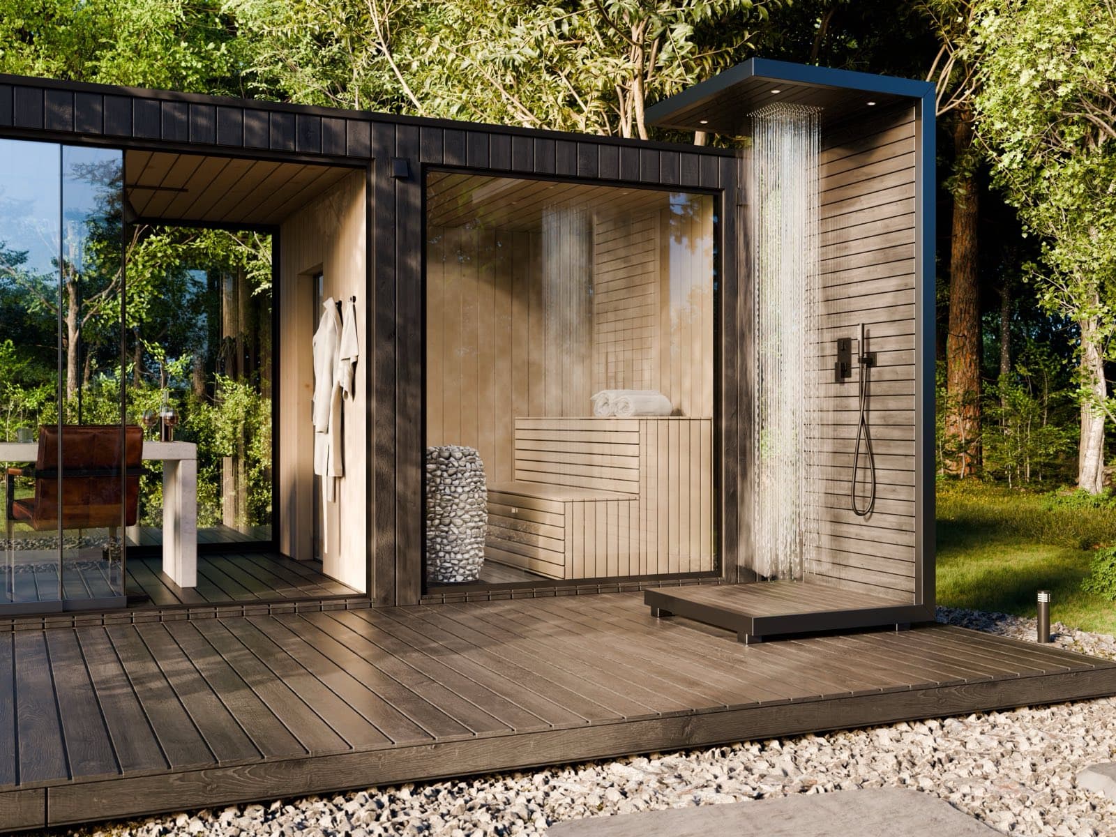 Sauna ogrodowa Oasis – Wooden Dream House, zdjęcie 6
