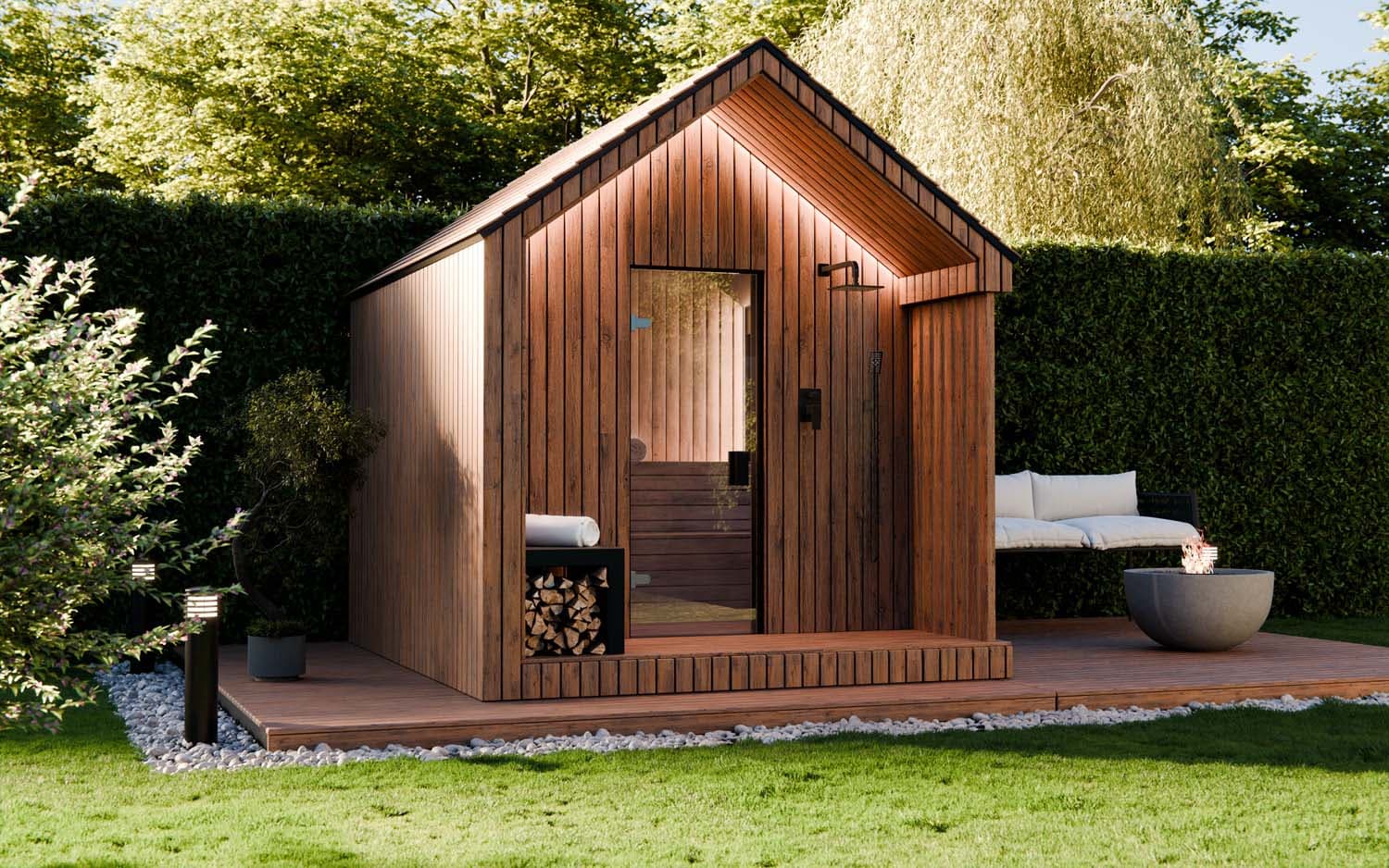 Sauna ogrodowa Loki – Wooden Dream House, zdjęcie 4