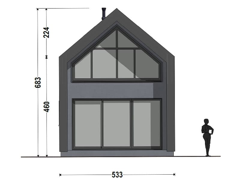 Dom modułowy DH44 – DomiHaus, zdjęcie 5