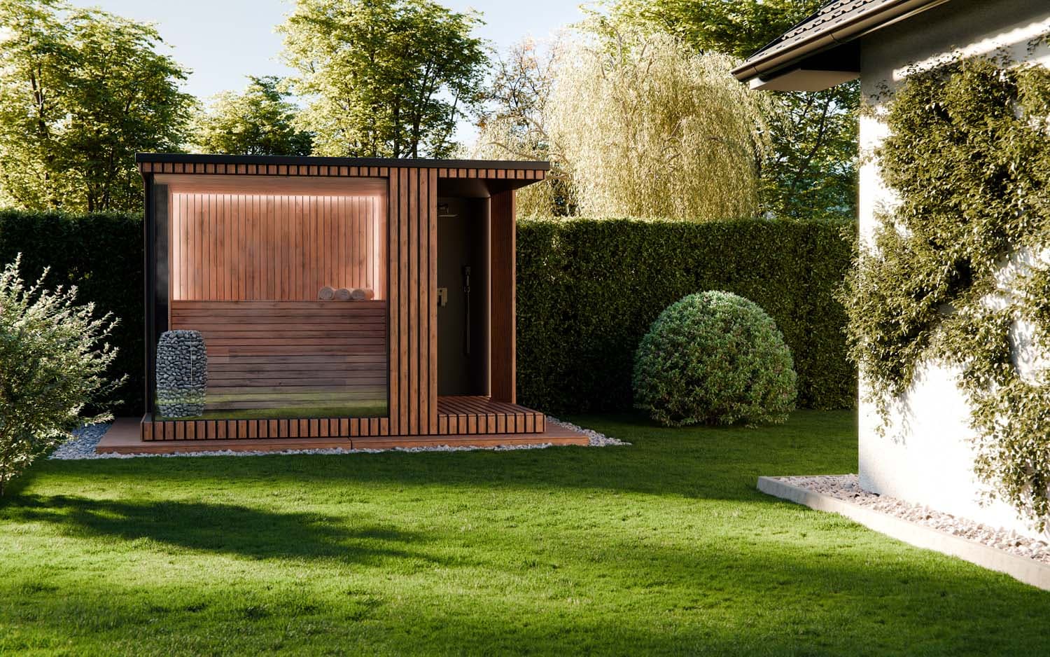 Sauna ogrodowa Harmony – Wooden Dream House, zdjęcie 6