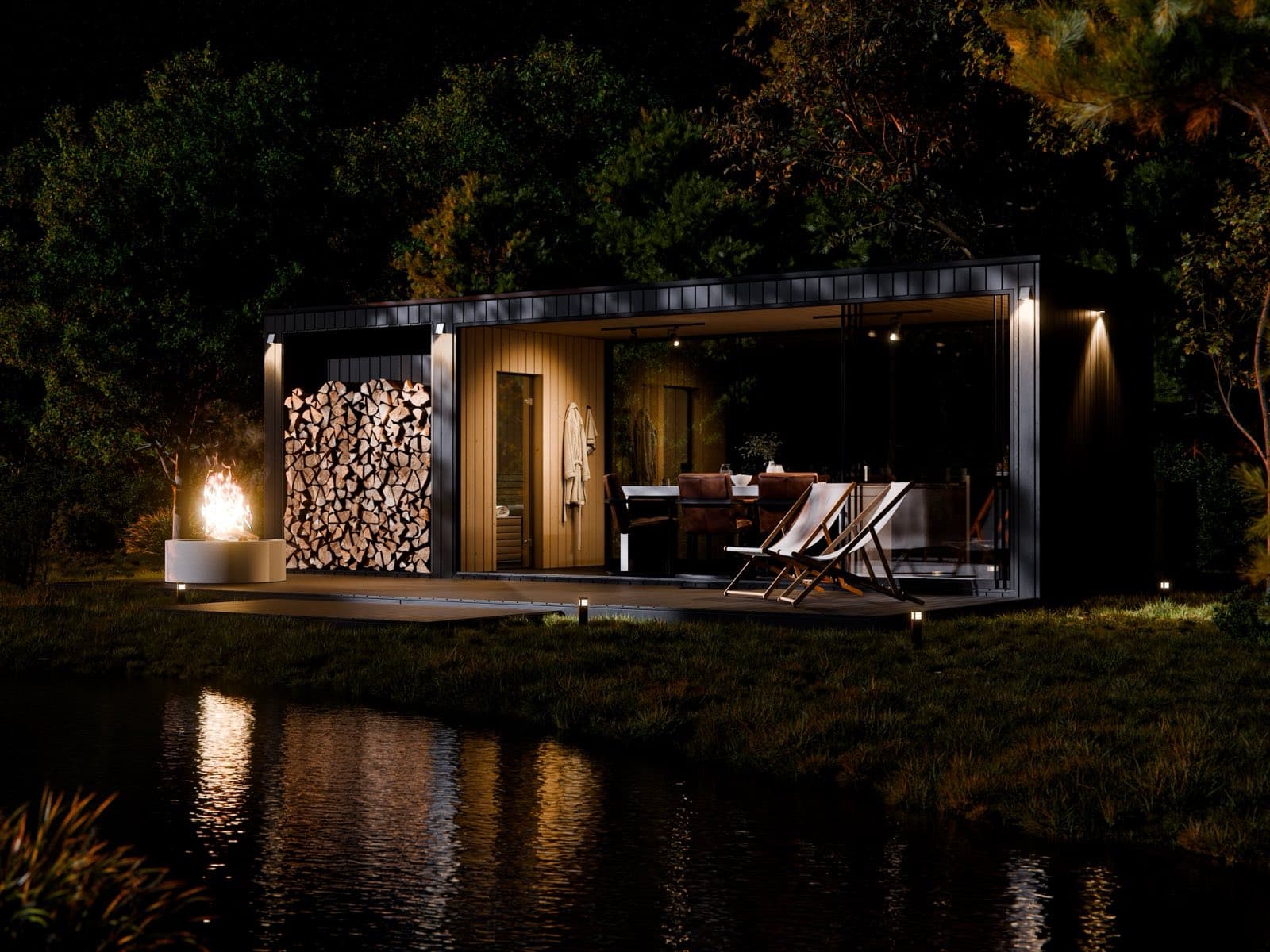 Sauna ogrodowa Oasis – Wooden Dream House, zdjęcie 2