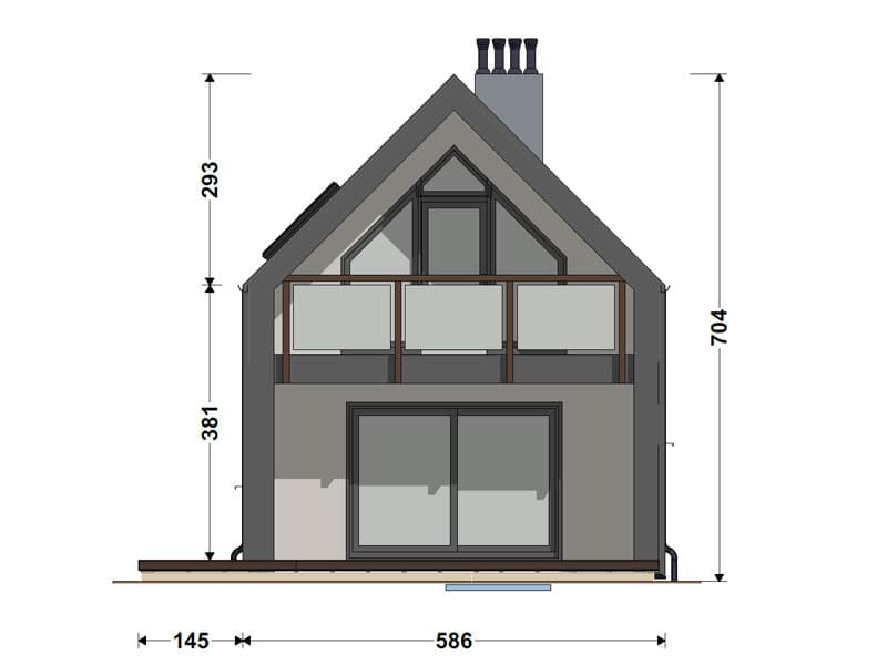 Dom modułowy DH47 – DomiHaus, zdjęcie 4