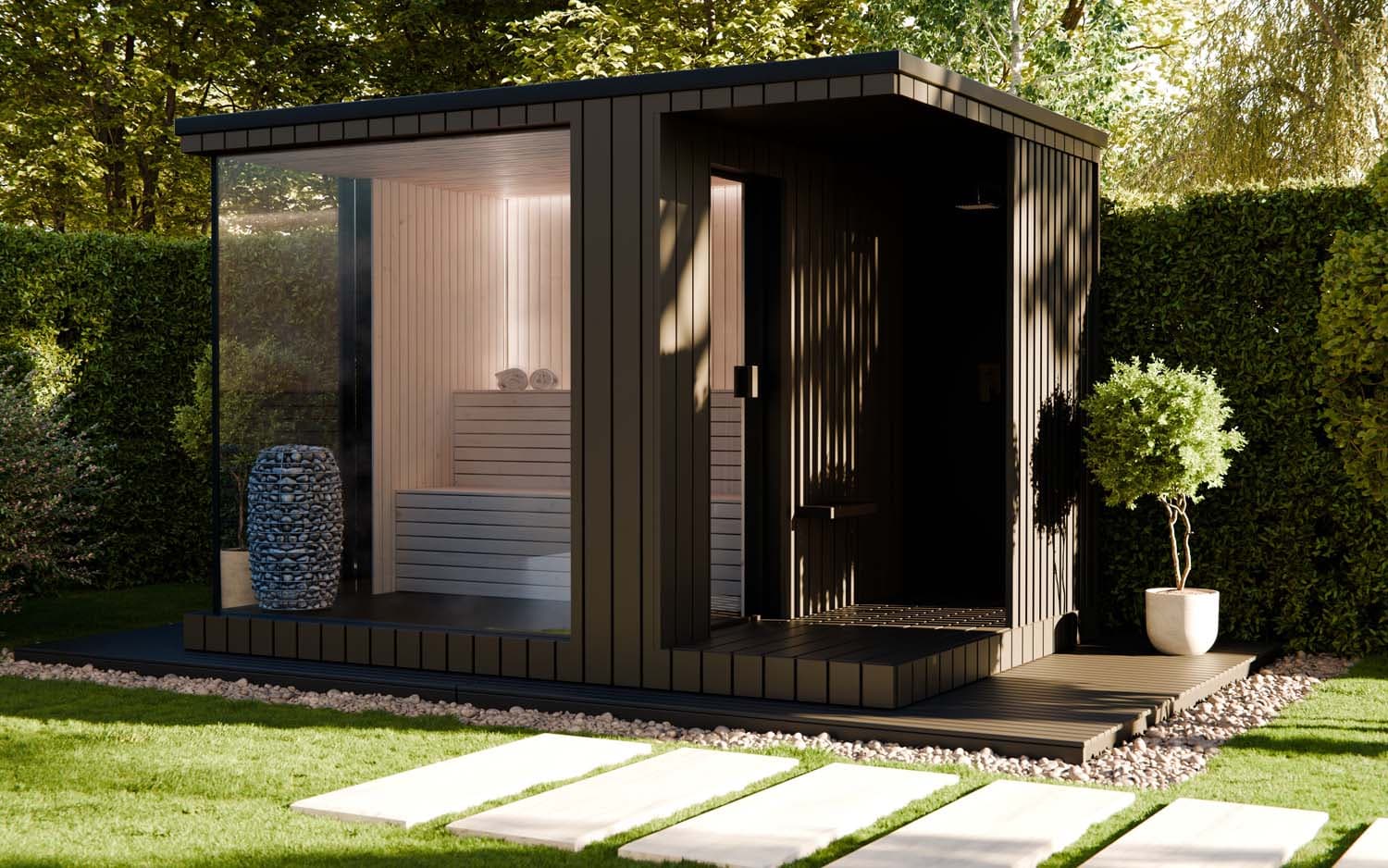 Sauna ogrodowa Harmony – Wooden Dream House, zdjęcie 2