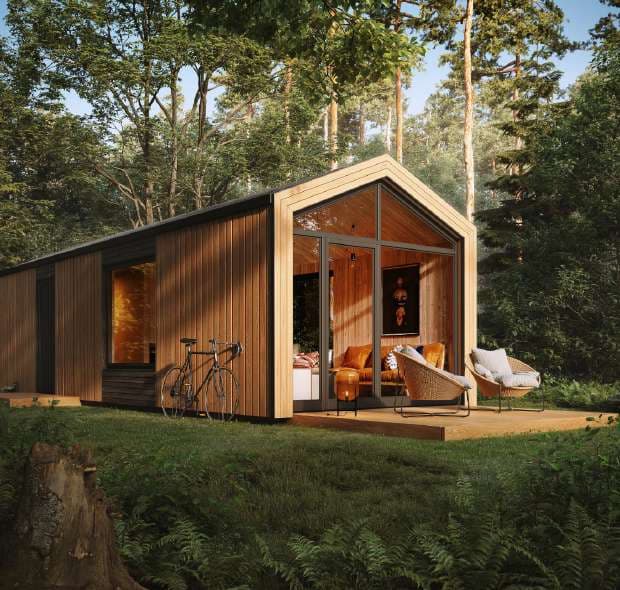 Dom modułowy Gotland 35m² – MOHO, zdjęcie 2