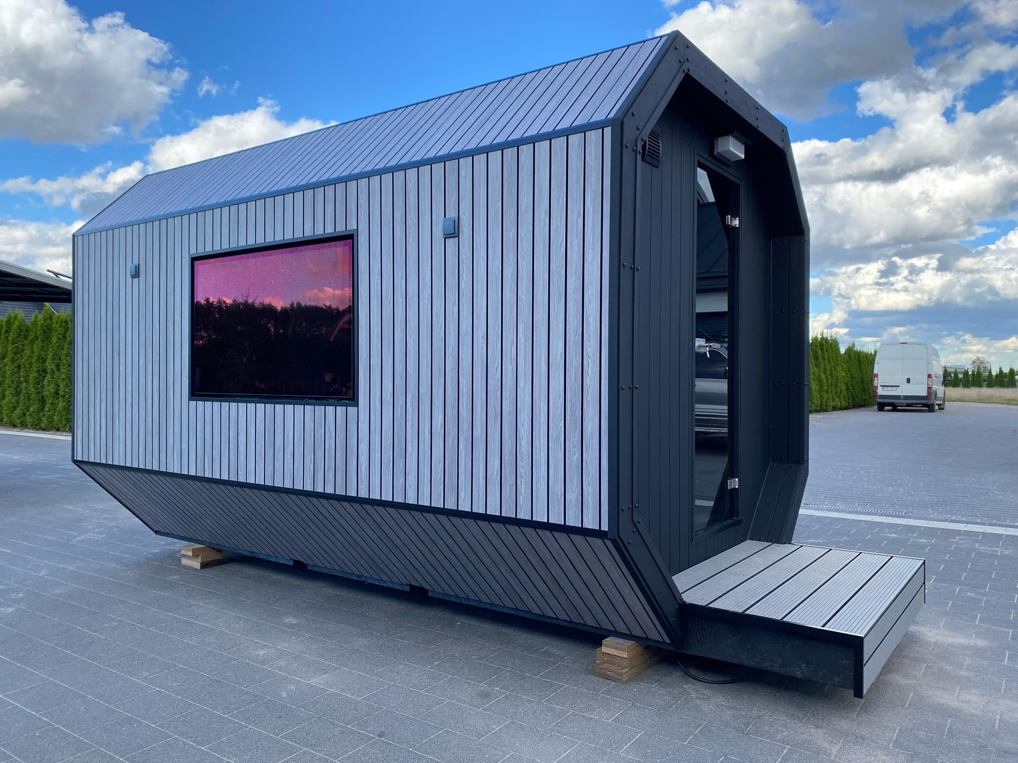 Sauna ogrodowa Qube – Wooden Dream House, zdjęcie 7