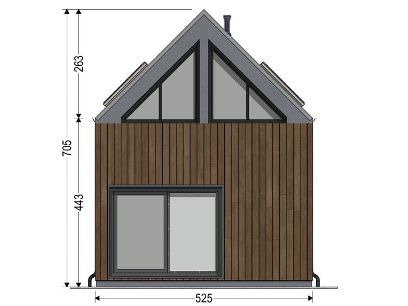 Dom modułowy DH70-3 – DomiHaus, zdjęcie 4